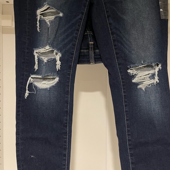 American Eagle High Waisted Skinny Jeans Size 12 - Picture 4 of 4